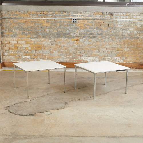 2 Florence Knoll Style MCM End Tables