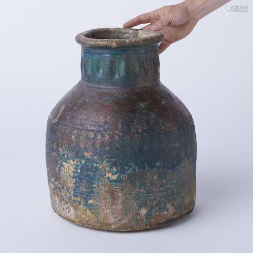 Large Early Persian Ceramic Vessel