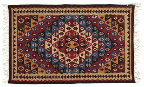 Persian Kashan Mena Carpet School Rug 5' x 3'