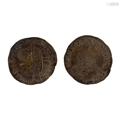 Mary I Tudor "Bloody Mary" Groat Coin
