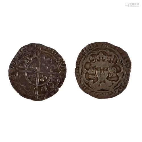 Henry VII Groat Facing Bust Lis on Rose Mint Mark