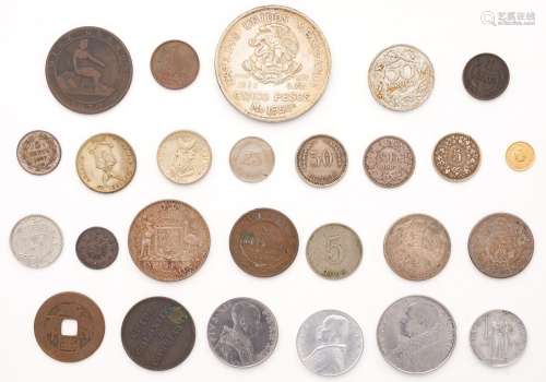 Large Grp Global Coins Ottoman Nicaragua China