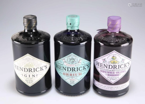 COLLECTION OF HENDRICK’S GINS COMPRISING