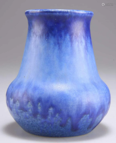 WILLIAM HOWSON TAYLOR FOR RUSKIN POTTERY, A CRYSTALLINE VASE...