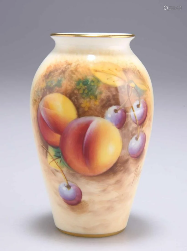 A ROYAL WORCESTER VASE