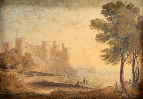 WILLIAM TURNER OF OXFORD (1789-1862) CONWAY CASTLE