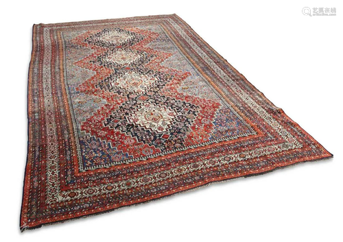 A QASHQAI RUG, C.1900