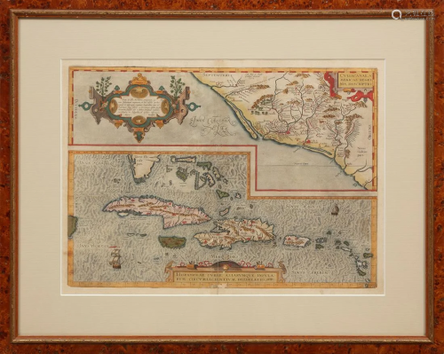 Antique Map of Hispaniola