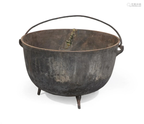 American Cast Iron Footed Kettle