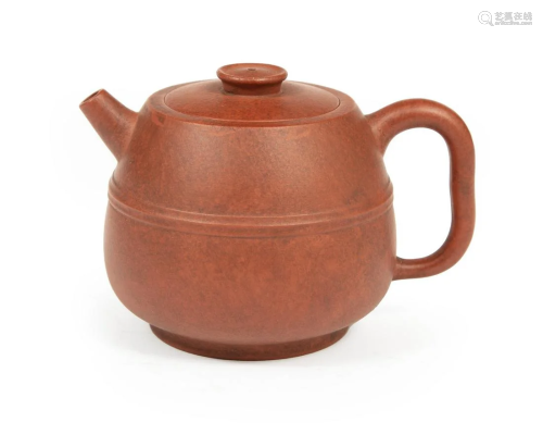 Chinese Yixing Pottery Covered Teapot