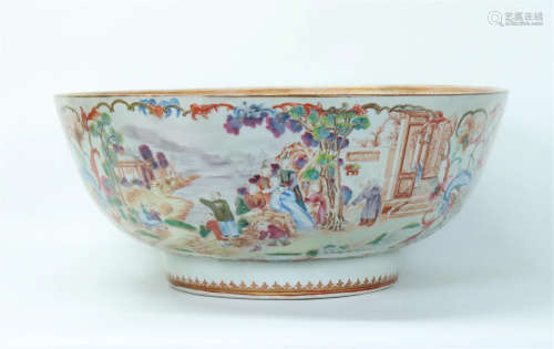 Chinese 18th C Export Porcelain 15 1/4