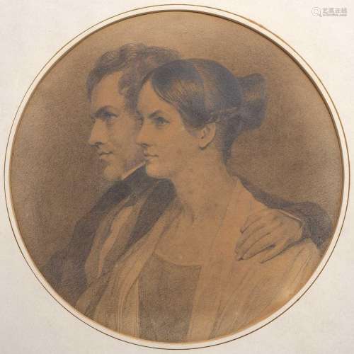 Eden Upton Eddis (1812-1901) Hannah Brightwen (Afterwards Ha...