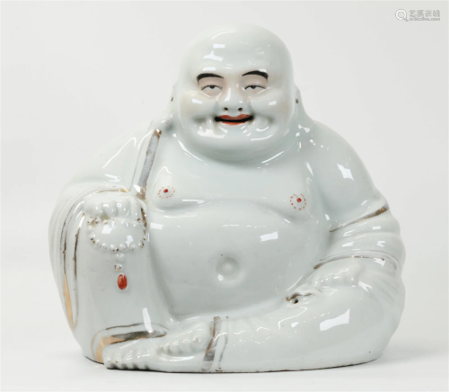 Chinese Blanc de Chine Porcelain Budai Buddha