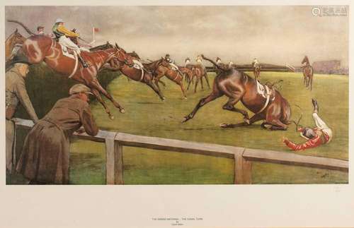 After Cecil Aldin (1870-1935) The Grand National - The Canal...