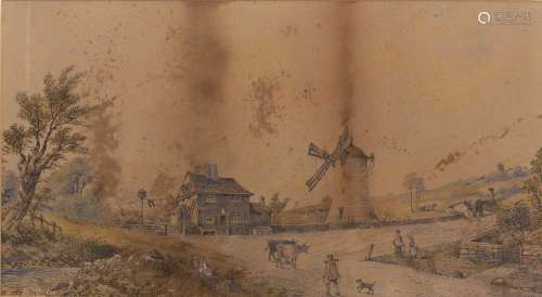 Stanley Herdman Gallows Mill, London Road, and Pem Brook, wa...