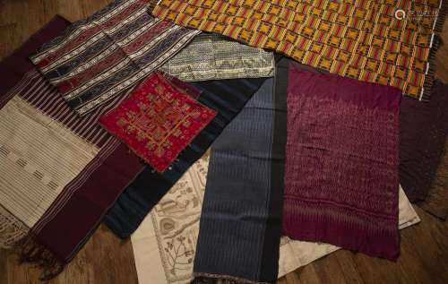 Quantity of South East Asian textiles mainly Indonesian, com...