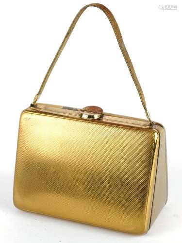 Vintage ladies compact combination purse/cigarette case in t...