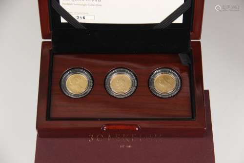 A Royal Mint cased Queen Victoria Portrait Sovereign Collect...