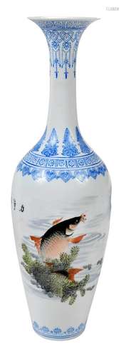 Chinese Eggshell Porcelain Vase