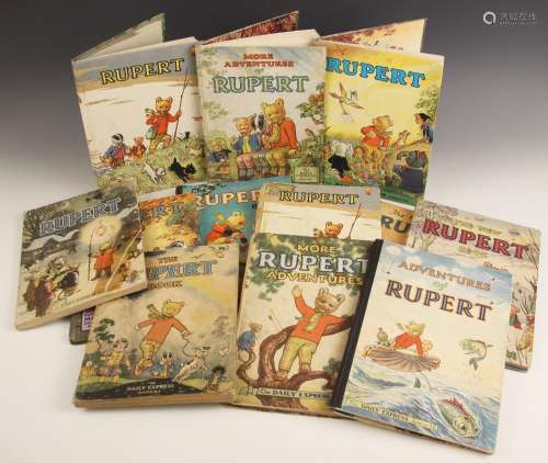 RUPERT THE BEAR INTEREST: Bestall (Alfred), twelve Daily Exp...