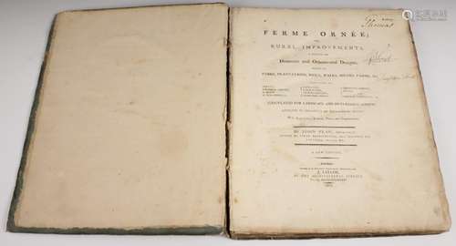 Plaw (John), FERME ORNEE; OR RURAL IMPROVEMENTS. A SERIES OF...