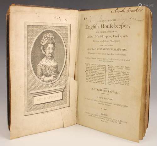 Raffald (Elizabeth), THE EXPERIENCED ENGLISH HOUSEKEEPER, FO...