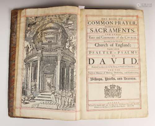 THE BOOK OF COMMON PRAYER, AND ADMINISTRATION OF THE SACREME...