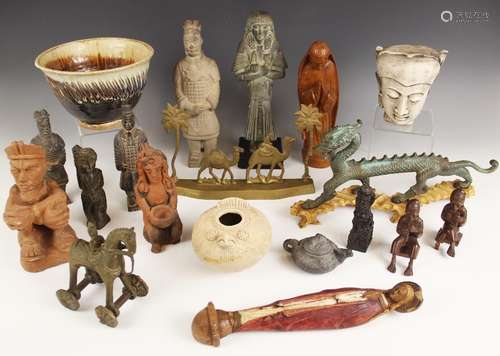 A collection of South East Asian and African works of art an...