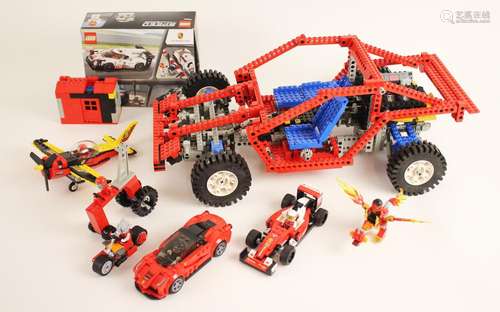 A selection of Lego, to include an 8865 Lego Technic Test Ca...