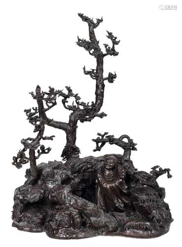 Monumental Chinese Bronze Sculpture