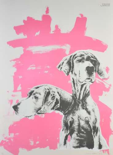 Lorraine Robbins signed limited edition (2/18) print of two ...