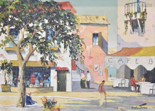 Cecil Rochfort DOyly-John (1906-1993) oil on canvas Cagnes s...