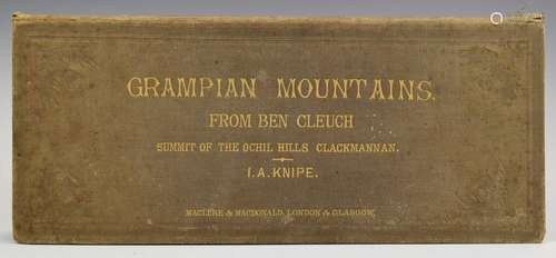 J.A. Knipe (James Alexander) Grampian Mountains From Ben Cle...