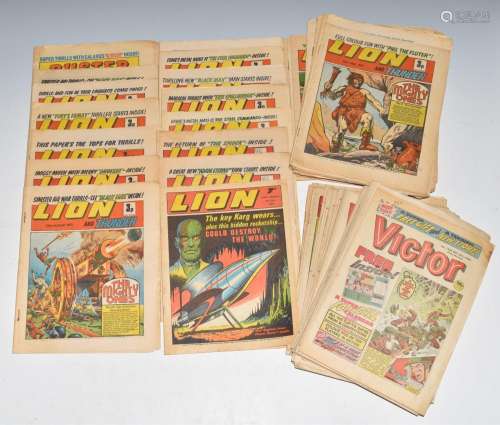 Sixty two mainly 70s adventure and humour comics including V...