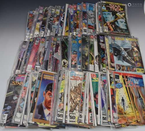 Over one hundred and forty Marvel and DC Star Trek comics to...
