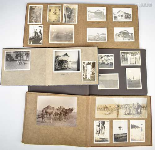 Four albums of early 20thC African interest photographs incl...