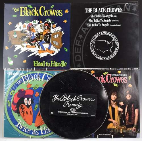 The Black Crows - 8 twelve inch singles including picture di...
