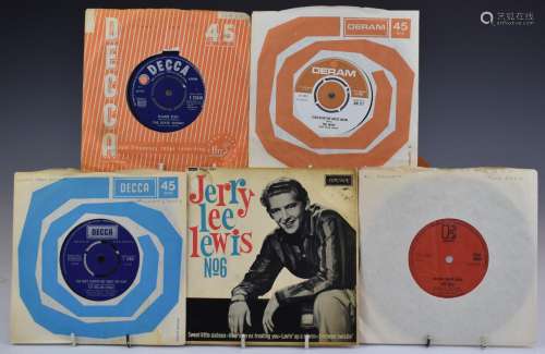 Approximately 110 singles, mostly 1960s, including The Beatl...