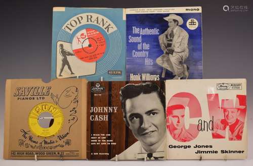 A collection of approximately 60 singles and EPs, mostly lat...