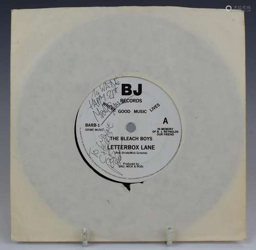 The Bleach Boys - Letterbox Lane (BARB1) signed on label by ...