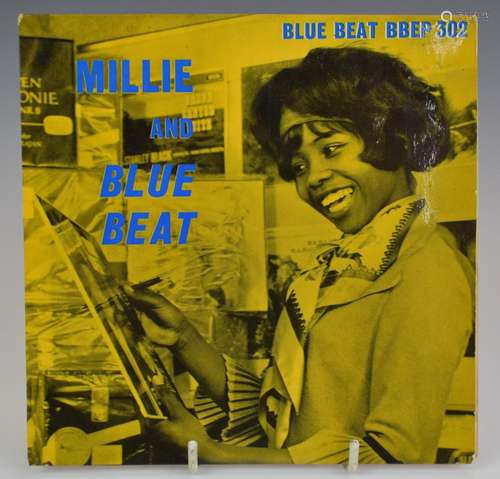 Millie - Millie and Blue Beat (BBEP 302). Record and cover a...