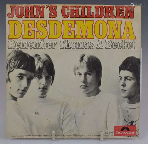 Johns Children - Desdemona (59104). Record appears Ex with p...