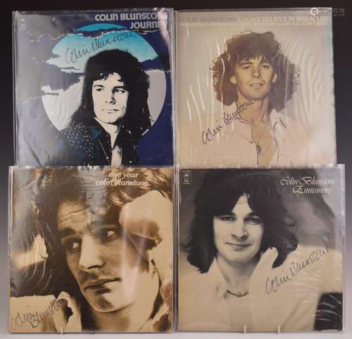 Colin Blunstone - 7 albums and 3 twelve inch singles, allsig...