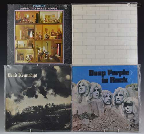 Approximately 80 albums including The Beatles, Paul McCartne...