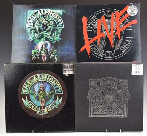 The Almighty - 10 albums and twelve inch singles including p...