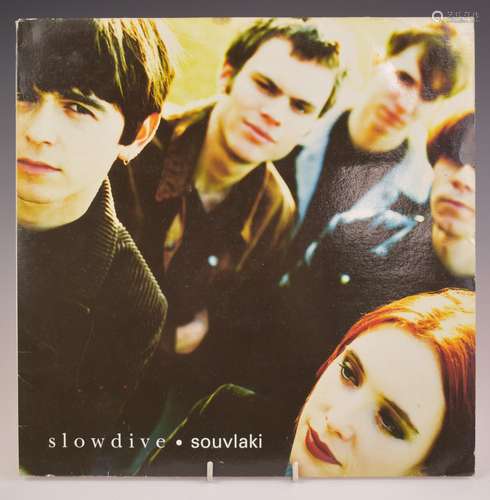 Slowdrive - Souvlaki (crelp139). Record appears VG with mult...