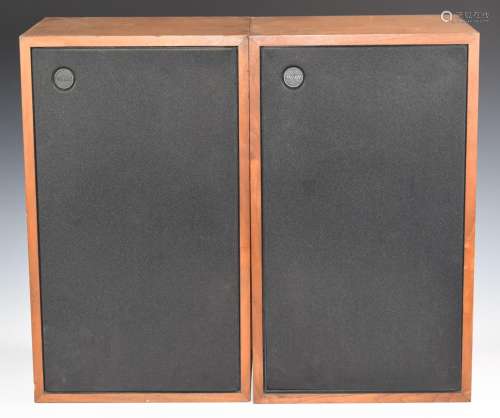 Pair of Tannoy T125 stereo speakers, W33 x D26 x H56cm