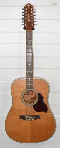 Crafter MD80-12/N, 12 string acoustic guitar, serial number ...