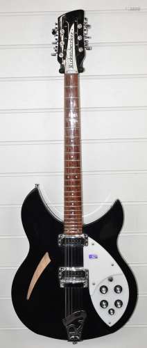 Rickenbacker 330, 12 string semi-hollow electric guitar fini...