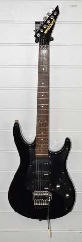 Washburn G-2V 1980s electric guitar with locking tremolo, se...